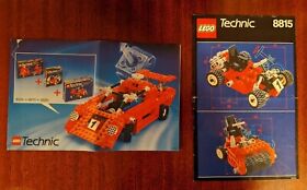 LEGO 1991 Technic Idea Instruction Book 120270 for Sets 8024 8815 and 8820