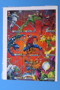 Marvel Uncut Trading Cards 1994 Sheet of 9 See Description for Characters NM/NM+ - Picture 1 of 2