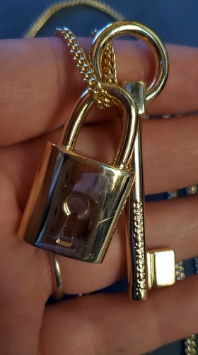 UNDERCOVER Collana Serratura e Chiave Goldt VICTORIAS SECRET