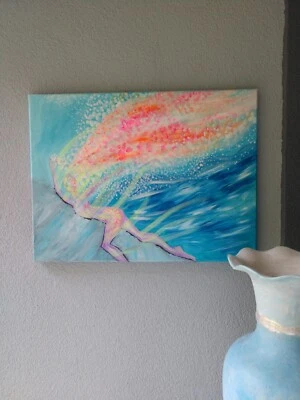 16 x 20 carteles, arte abstracto, trotar, ejercicio, arte motivacional Foto 1 de 4