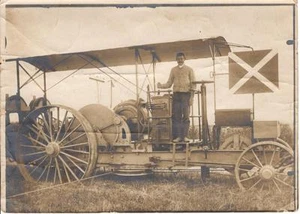 Original 1910s photo Dirigible Airship winch, most likely taken in France - Picture 1 of 2