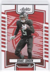 2023 Panini Absolute Drake London #74 Black Foil #74 - Picture 1 of 2