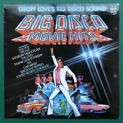 Geoff Love BIG DISCO MOVIE HITS Funk Soundtracks LP Grease Saturday Night Fever - Image 1 of 4