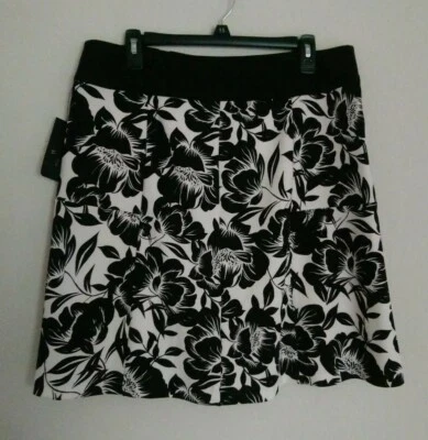 Worthington Works Womens Career Skirt ~ Brown A Line Stretch  ~ Size 12 - Изображение 1 из 4