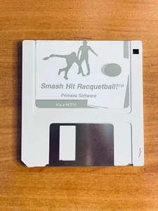 SMASH HIT RACQUETBALL! 3.5 ORIGINAL FLOPPY DISK FOR MACINTOSH - Imagen 1 de 2