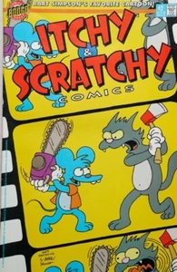 Simpsons comic itchy and scratchy #2 - Picture 1 of 1