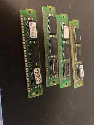 lot of 4 Vintage Reveal 1MB 30Pin Memory 30-pin SIMM Total of 4 Megabytes ram - Image 1 of 2