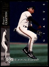 1994 Upper Deck Electric Diamond Royce Clayton San Francisco Giants #221
