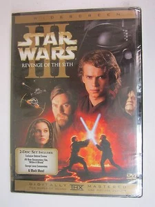 Star Wars Episode III: Revenge of the Sith (DVD,2005,2 Disc Set, Widescreen) NEW - Picture 1 of 3