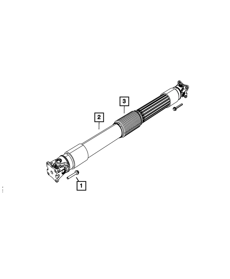 Eje de transmisión Mopar genuino 52853466AB Foto 1 de 1