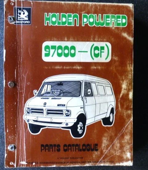 BEDFORD " 97000-CF " - Original 1978 - Original PARTS CATALOGUE - rare - - image 1 of 4