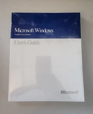 {NEW}Microsoft Windows Users Guide for Windows Graphical Environment Version 3.0 - Image 1 of 4