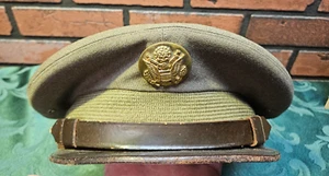 WW2 US Army Air Corps Hat Visor Enlisted - Picture 1 of 9