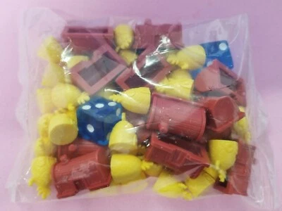 Bob Esponja Pantalones Cuadrados 2010 Monopoly Juego Parte Repuesto Casas y Hoteles Sellado Foto 1 de 3