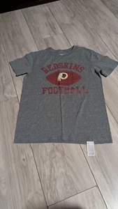GRAY NFL REDSKINS SHIRT SIZE LARGE 10-12 - Picture 1 of 2