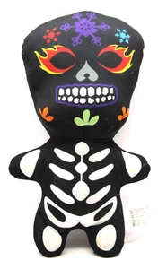 Day of the Dead Skeleton Black plush Stuffy stuffed toy 12" Halloween Sugar Loaf - Bild 1 von 7
