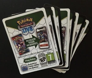 10 x Schwert & Schild Base Booster Pack TCG Live Codes Pokemon Sammelkarten Online - Bild 1 von 1
