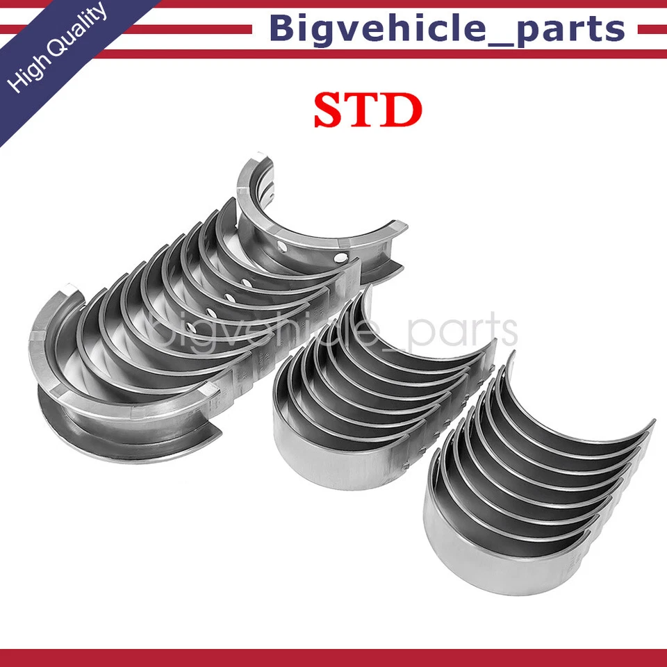 Std Rod & Main Bearing for Chevy GM 99-13 Gen III IV LS 4.8L 5.3L Foto 1 de 4