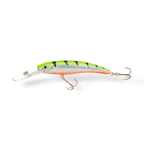 OSKO Neon Deep Runner Trolling Crank Bait Minnow Fishing Lure ZANDER PIKE #49 - Picture 1 of 1
