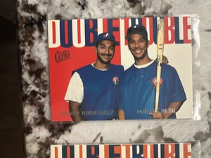 Fleer Ultra MLB 1997 doble problema tarjeta exposiciones Moisés Alou Henry Rodríguez #16 - Imagen 1 de 1