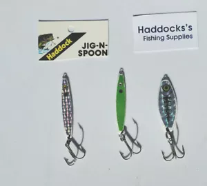 Lotto maschere Haddock - pesca Haddock - striper, basso - cucchiaio - SM. 1/2 e 3/4 oz - Foto 1 di 2