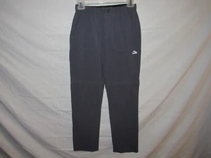 L.L. Bean Boy's Gray Convertible Outdoor Nylon Blend Pants Size 14 Waist 24" - Picture 1 of 6