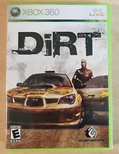 DiRT (Microsoft Xbox 360, 2007) Pre Owned Tested No Manual Fast Shipping 
