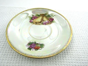 KELVIN FINE CHINA L-921 WITH FRUIT ON SAUCER - Picture 1 of 4