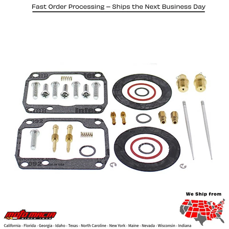 КОМПЛЕКТ ДЛЯ ВОССТАНОВЛЕНИЯ КАРБЮРАТОРА ALL BALLS Ski Doo Formula Z 600 2000-2000 Ski Doo MX Z - Изображение 1 из 1