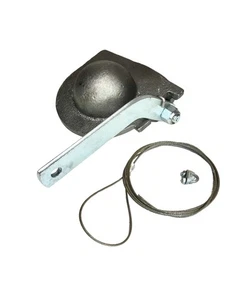 Gooseneck Coupler Kit, Self-Latching, 20,000 Pounds, Remote Release Cable - Bild 1 von 5
