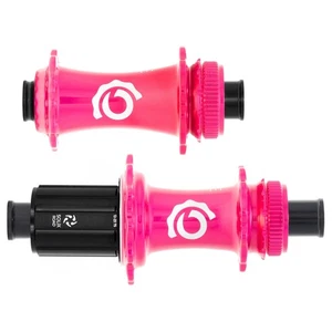 Industry Nine Solix CL Disc Hubs, 12x100/142 TA, 28h, HG11 Pink - Picture 1 of 1