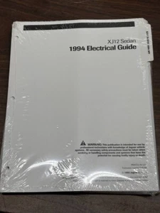 NOS 1994 Jaguar XJ12 Electrical Guide NEW SEALED - Picture 1 of 1