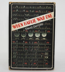 WHEN HARLIE WAS ONE by David Gerrold - 1972 BCE HC/DJ Science Fiction Vintage - Picture 1 of 7