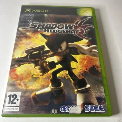 PAL Shadow the Hedgehog Sega Video Game Microsoft Xbox 2005 COMPLETE CIB PAL EU - Image 1 of 4