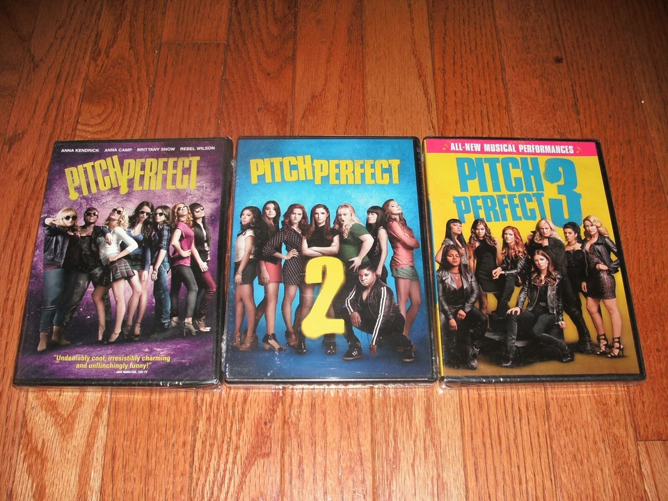Brand New Sealed. Pitch Perfect trilogy on DVD. 1, 2 and 3 - Image 1 of 1