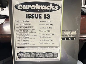 EUROTRACKS 13 LP WHIGFIELD CARTOUCHE WEST END NIGHTCRAWLERS ME & MY JOHNNA - Picture 1 of 1