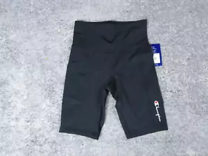 Champion Shorts Damen XS Hochhaus Fahrrad Vintage Logo Kompressionsstrumpfhose Freizeit - Bild 1 von 10