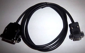 RS232 (TYPE B) PC TO CNC DNC SERIAL DATA CABLE - FOR FANUC OM MODEL - Picture 1 of 7