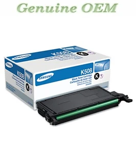 Tóner Samsung CLT-K508S/CLTK508S original fabricante de equipos originales, negro genuino sellado - Imagen 1 de 1