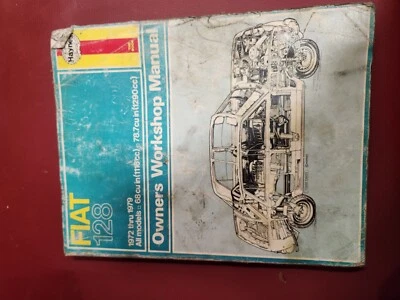 Manual de reparación de taller de puesta a punto Fiat 128 Foto 1 de 2