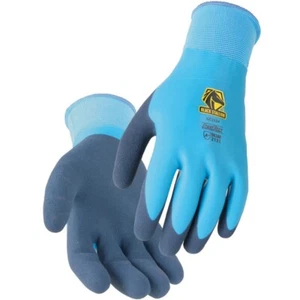 Black Stallion AccuFlex Water Repellant Double Latex Knit Work Gloves X-Large - Picture 1 of 1