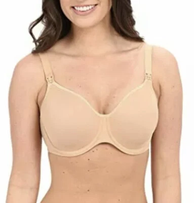 Sujetador de lactancia Anita L11228 nude sin costuras con aros para mujer talla 32D Foto 1 de 4