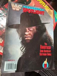 WWF WWE Wrestling Spotlight Magazine 1992 Vol 16 The Undertaker - Picture 1 of 3