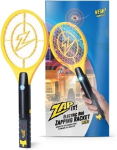 Zap It Mini Bug Zapper - Rechargeable Mosquito, Fly Killer and Bug Zapper Racket - Picture 1 of 5