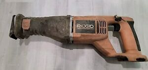 AS-IS RIDGID 18V Cordless Reciprocating Saw R844 FOR PARTS OR REPAIR