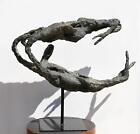 Gérard Koch, Trapeze Artists, Bronze Sculpture