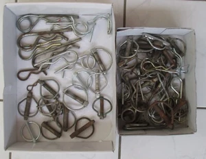 Rohrklappstecker Stahl , Klappsplinte ,Stecksplinte, Schäkel Unimog, Forst - Bild 1 von 3