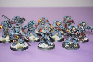 Warhammer 40k Space Marine Space Wolves x 10 - Picture 1 of 7