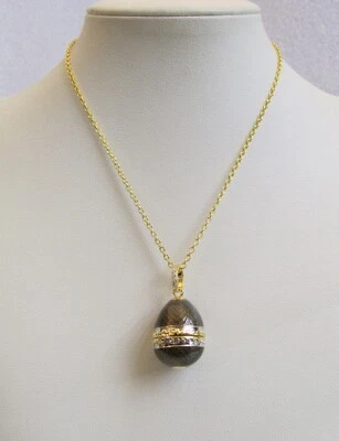 Collana Tsars collection in Argento e Smalto con Zirconi  - Immagine 1 di 4