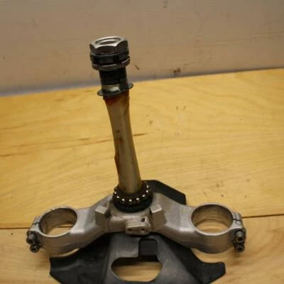 02-03 YAMAHA YZF R1 5PW HORQUILLA DELANTERA ABRAZADERA INFERIOR TRIPLE ÁRBOL VÁSTAGO BB313 Foto 1 de 4